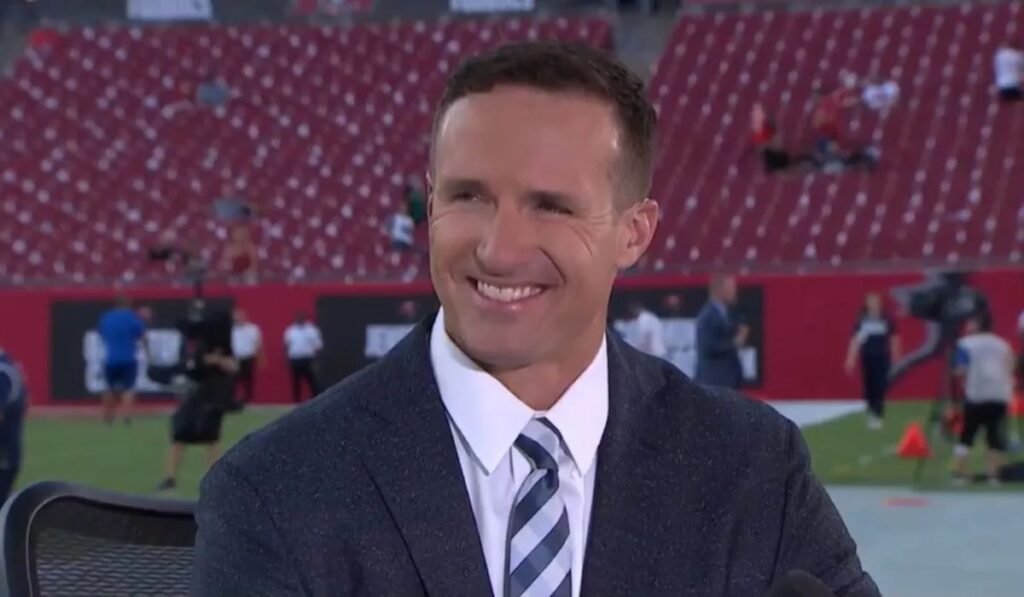 Drew Brees Makes His NBC Debut: The Internet is Amazed by His New Hair